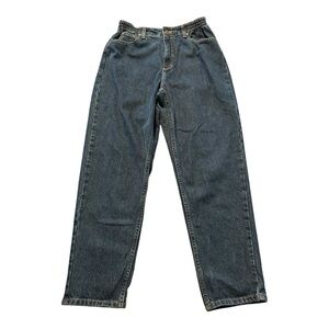 L.L.Bean Original Fit Relaxed Straight Leg Denim Jeans 12 P ( 28x27) High Rise